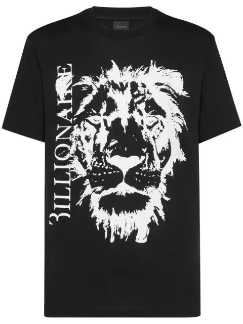 logo-print T-shirt by BILLIONAIRE