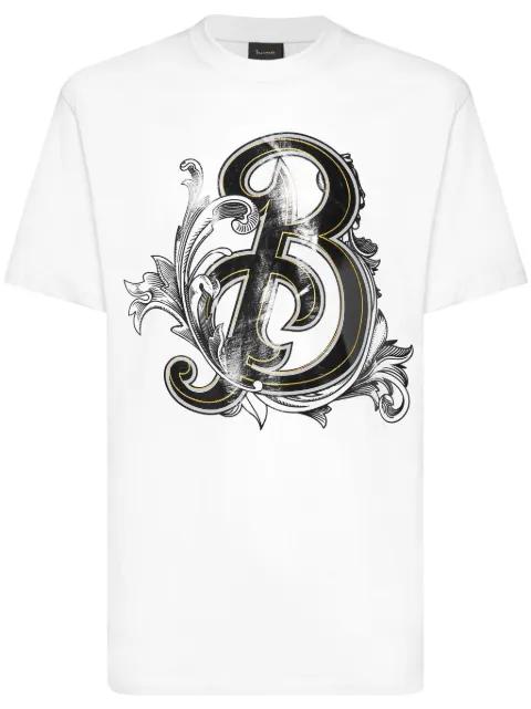 logo-print T-shirt by BILLIONAIRE