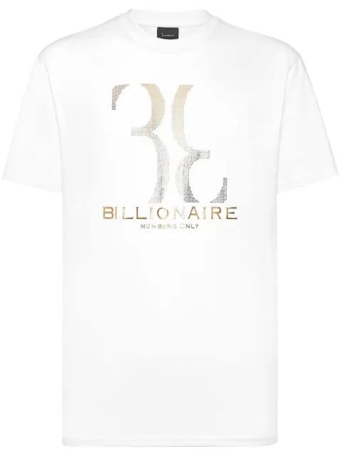logo-print T-shirt by BILLIONAIRE