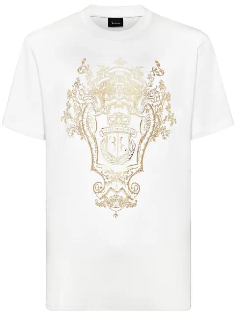 logo-print T-shirt by BILLIONAIRE