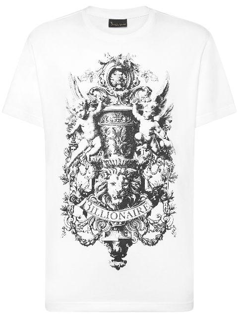 logo-print T-shirt by BILLIONAIRE