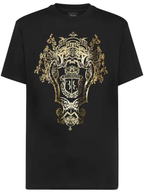 logo-print T-shirt by BILLIONAIRE