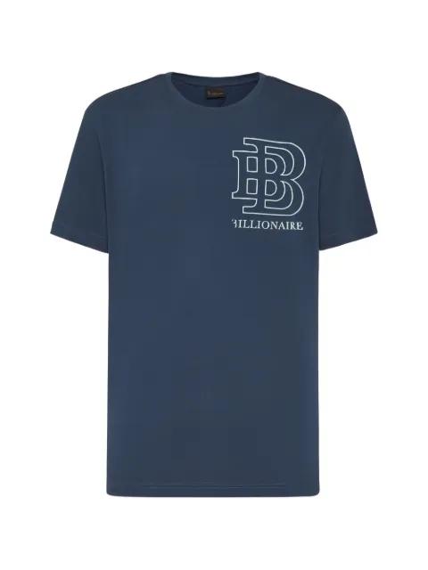 logo round-neck T-shirt by BILLIONAIRE logo round-neck T-shirt by BILLIONAIRE