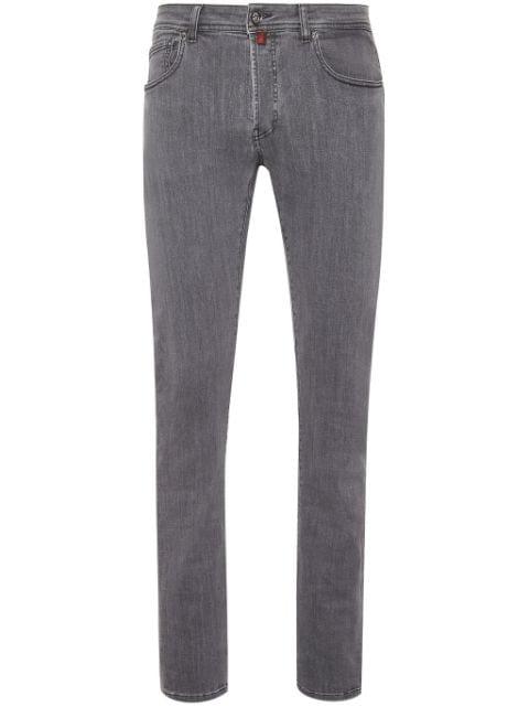 low-rise straight-leg jeans by BILLIONAIRE