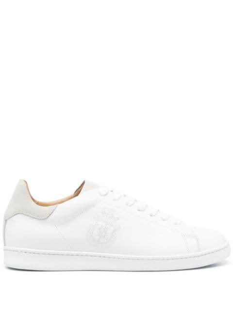 low-top leather sneakers by BILLIONAIRE
