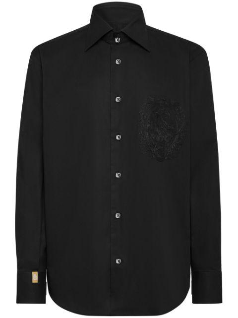monogram-embroidered shirt by BILLIONAIRE