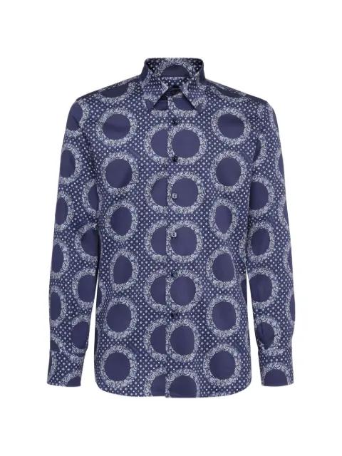 paisley poplin shirt by BILLIONAIRE