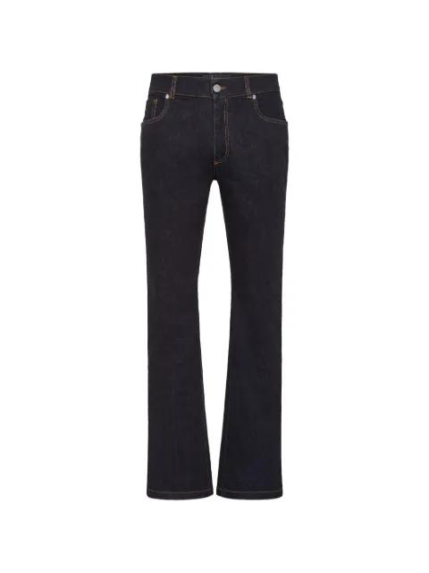palm embroidery regular fit jeans by BILLIONAIRE