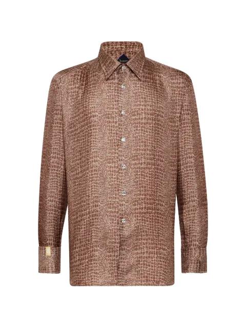 patterned shirt by BILLIONAIRE