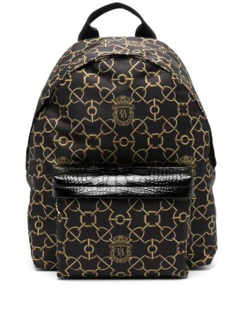 printed backpack by BILLIONAIRE
