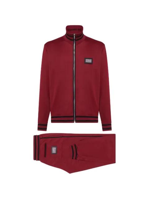 ribbed striped tracksuit set by BILLIONAIRE