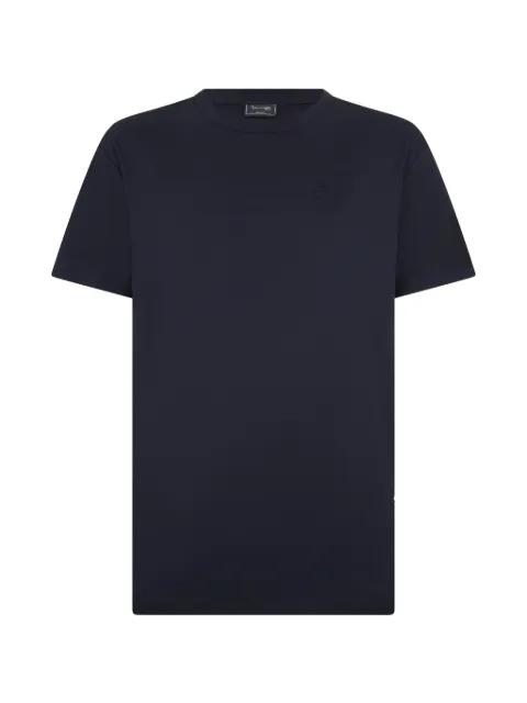 round-neck logo-embroidered T-shirt by BILLIONAIRE
