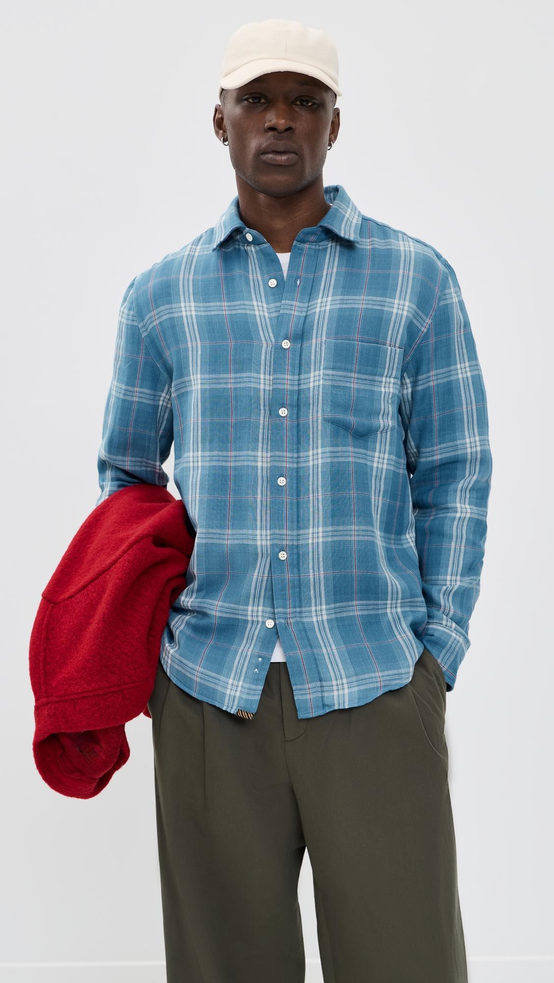Double Face Plaid Cypress Shirt by BILLY REID