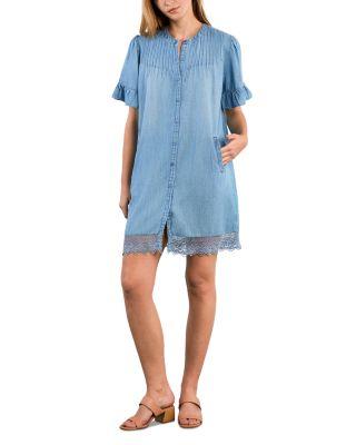 Cafe Pleats Dress by BILLY T