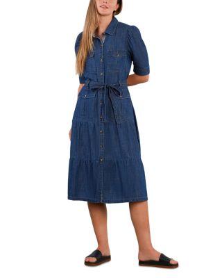 Dreamer Belted Shirtdress by BILLY T