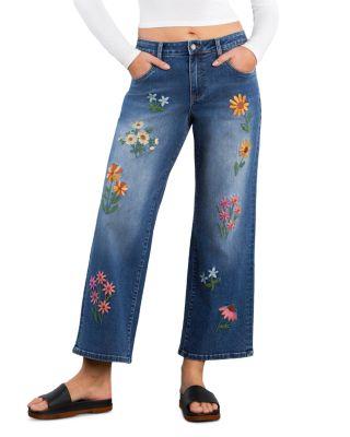 Meadow Kiss Embroidered Jeans by BILLY T