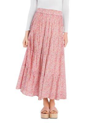 Wild Floral Skirt by BILLY T