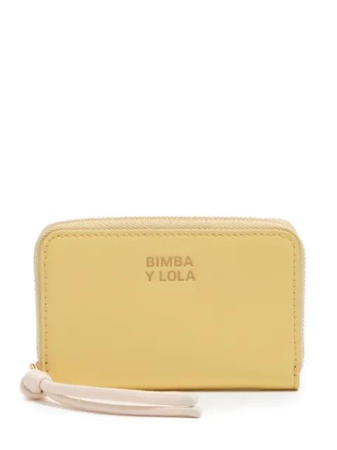 Banana zip leather wallet by BIMBA Y LOLA