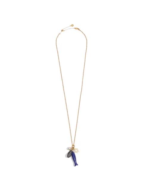 Fish and Seashells necklace by BIMBA Y LOLA