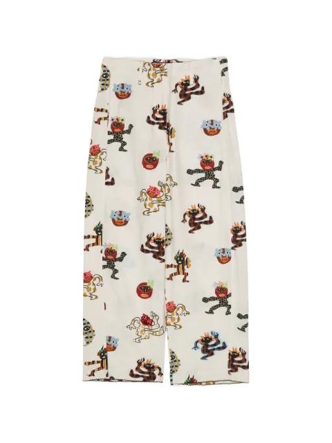 Samba cotton trousers by BIMBA Y LOLA