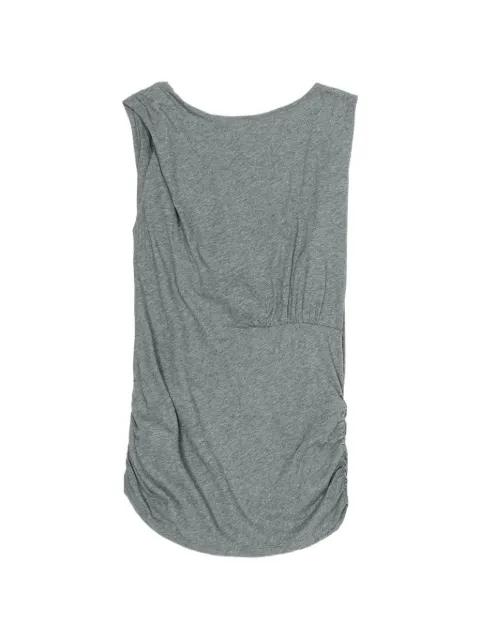 backless ruched tank top by BIMBA Y LOLA