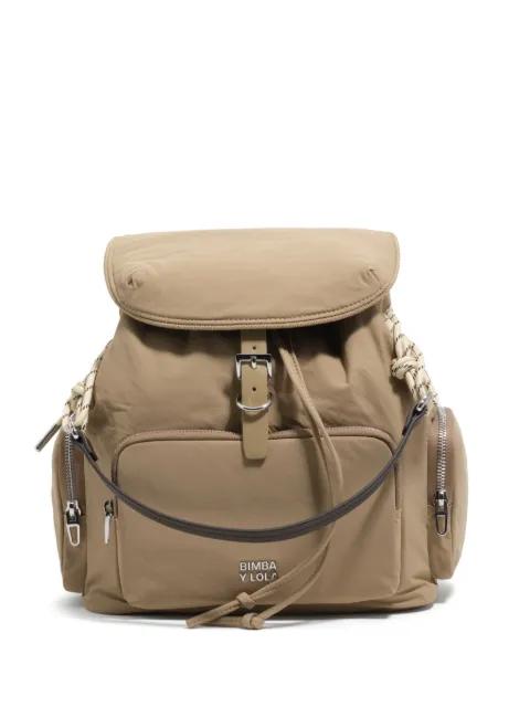 buckle-fastening drawstring backpack by BIMBA Y LOLA