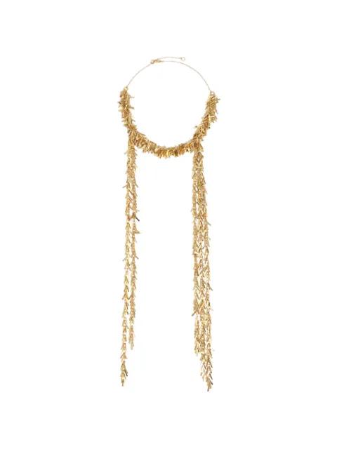 chain fringe necklace by BIMBA Y LOLA