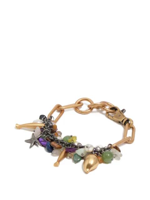 charm-detail chain-link bracelet by BIMBA Y LOLA