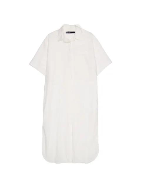 cut-out embroidered shirt dress by BIMBA Y LOLA