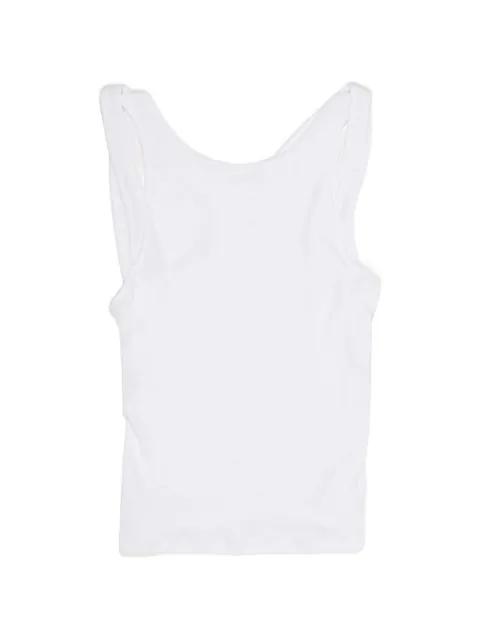 cut-out ribbed top by BIMBA Y LOLA