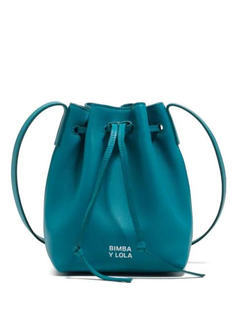drawstring bucket mini bag by BIMBA Y LOLA