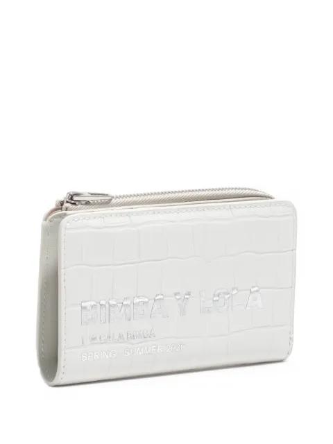embossed zip wallet by BIMBA Y LOLA