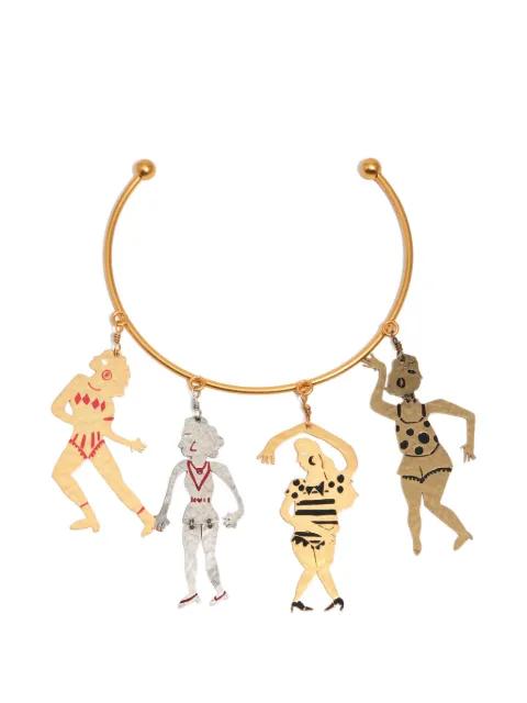 figure pendant necklace by BIMBA Y LOLA
