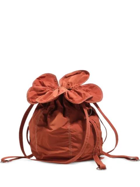 floral drawstring mini bag by BIMBA Y LOLA