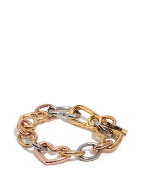 heart-chain bracelet by BIMBA Y LOLA