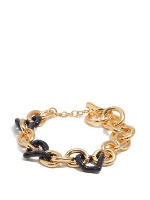 heart chain bracelet by BIMBA Y LOLA