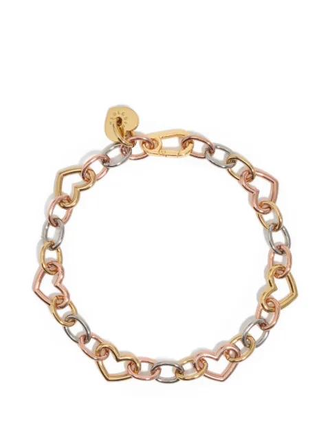 heart-chain necklace by BIMBA Y LOLA