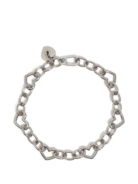 heart-chain necklace by BIMBA Y LOLA