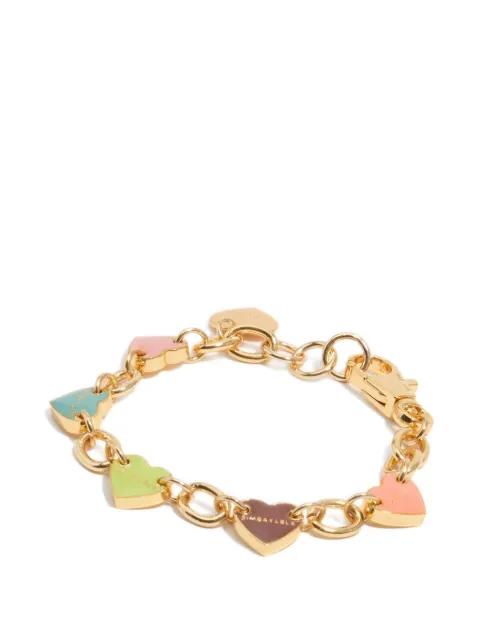 heart-charm chain bracelet by BIMBA Y LOLA