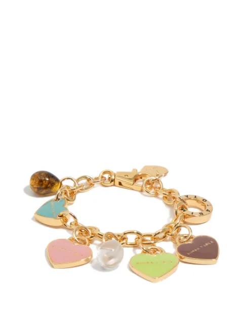 heart-charm chain bracelet by BIMBA Y LOLA