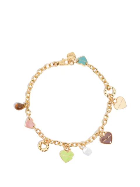 heart-charm chain necklace by BIMBA Y LOLA