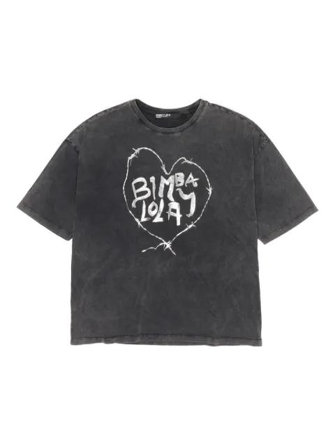 heart-logo T-shirt by BIMBA Y LOLA