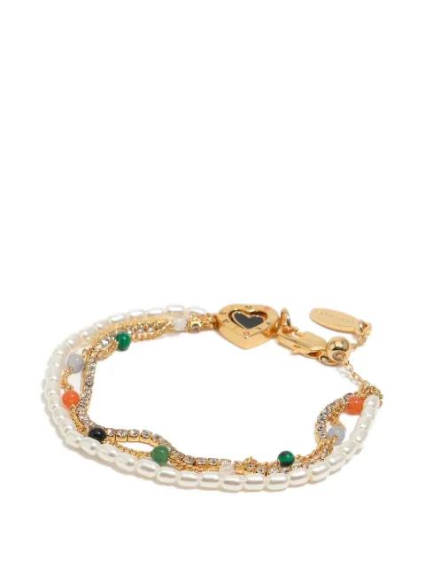 heart pearl bracelet by BIMBA Y LOLA