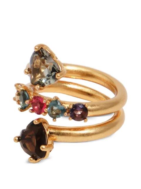 heart spiral ring by BIMBA Y LOLA