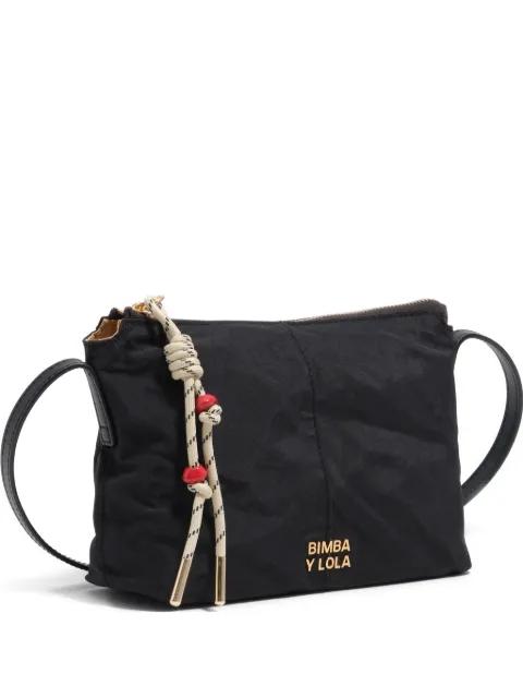 knotted strap satchel bag by BIMBA Y LOLA