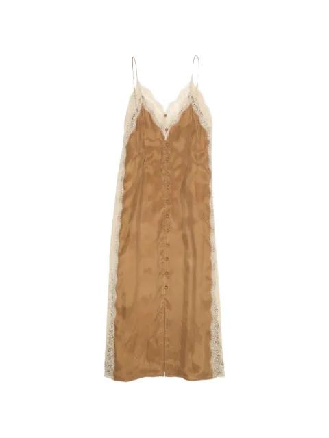 lace-detail midi dress by BIMBA Y LOLA