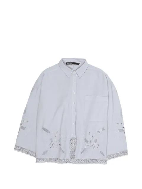 lace floral shirt by BIMBA Y LOLA