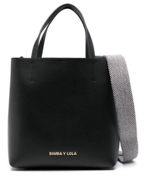large Chihuahua leather tote bag by BIMBA Y LOLA