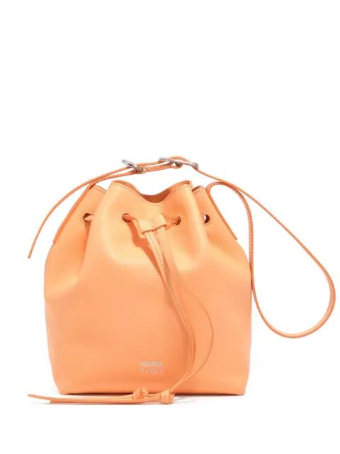 large drawstring bucket bag by BIMBA Y LOLA