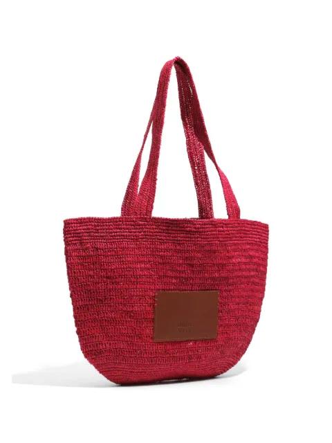 large plaited tote bag by BIMBA Y LOLA